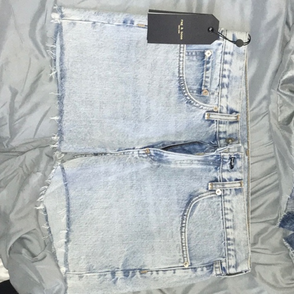 Rag & Bone denim jean shorts